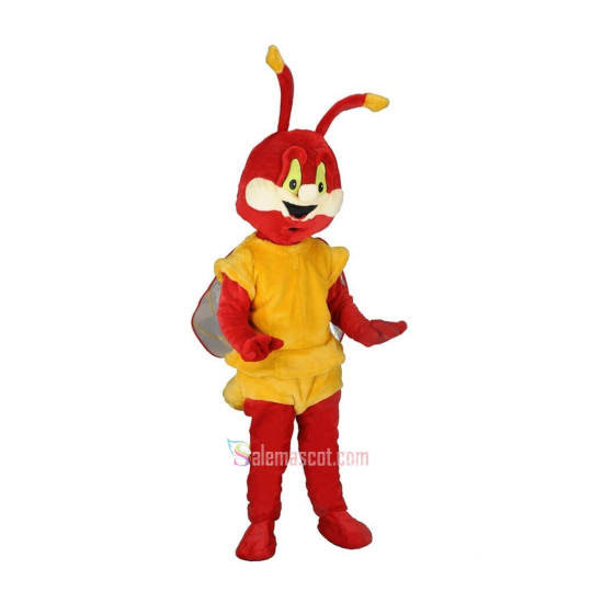Dragonfly Happy Mascot Costume