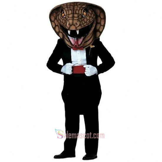 Dressed to Kill Cobra Mascot   Head Only