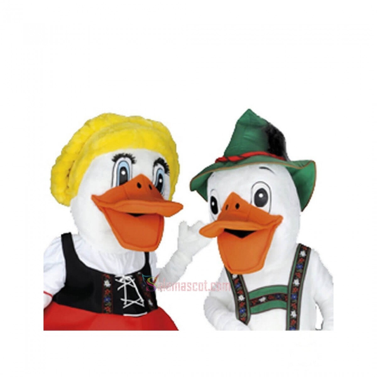 Black Duck Suit Animal Mascot Costume Party Carnival Mascotte Costumes