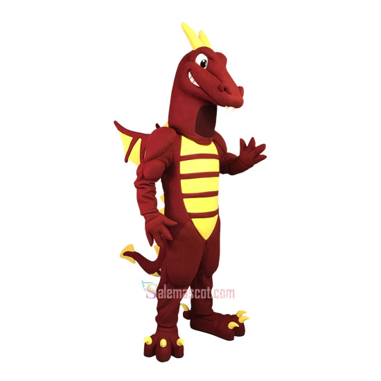 Ferocious Dragon Mascot Costume High Quality