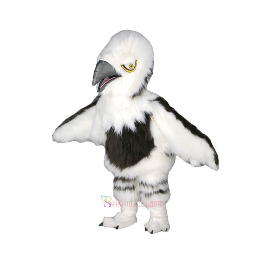 Long Plush Eagle Mascot Costume