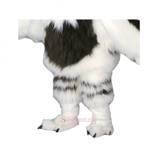 Long Plush Eagle Mascot Costume