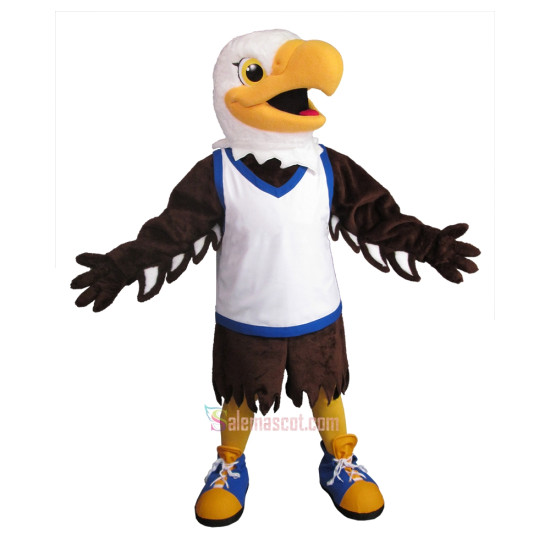 College Handsome Eagle Mascot Costume