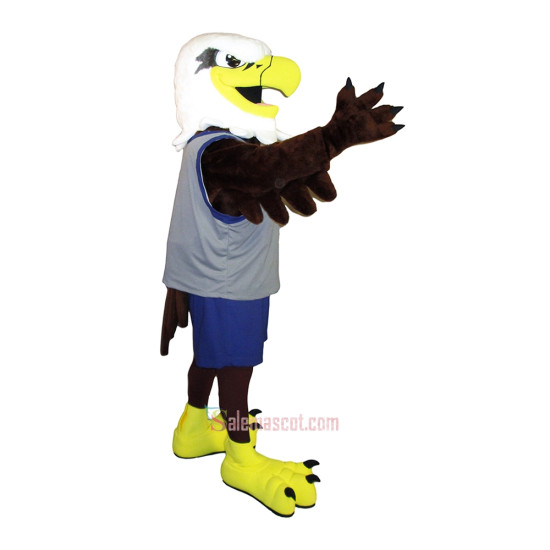 School Friendly Eagle Mascot Costume