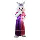 Easter Bunny Costume Adult Size Faux Fur Shaggy Mascot Costume