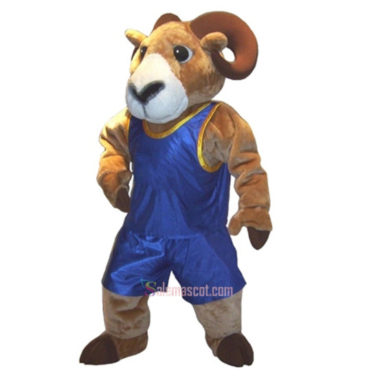 College Power Ram Mascot Costume