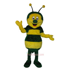 Lovely Happy Bee Mascot Costume