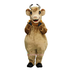 Fair Charming Elsie Cow Mascot Costume