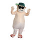 Fat Man Cartoon Mascot Costume