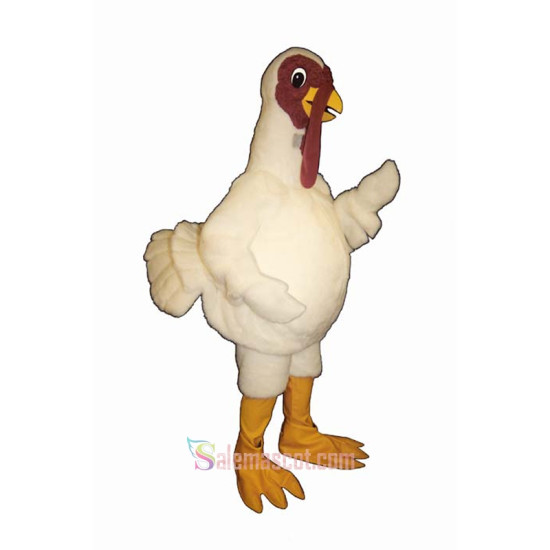 Fat Turkey Mascot Costume