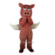 Flying Pig Swine Cartoon Mascot Costume
