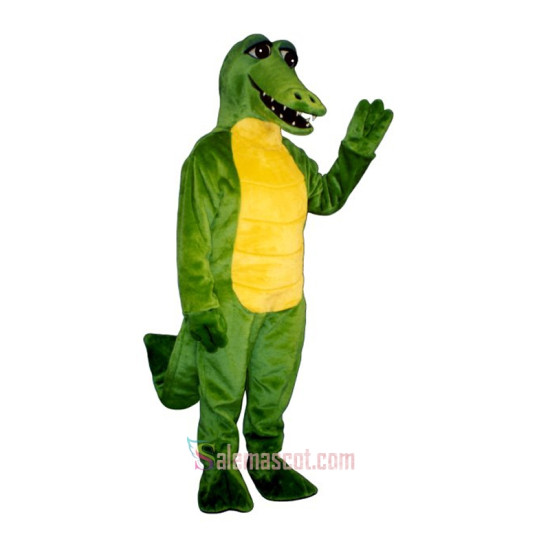 Friendly Gator Mascot Costume