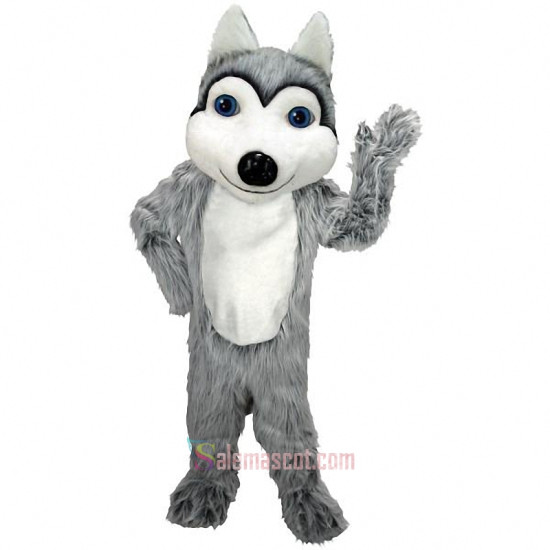Friendly Husky Dog Lightweight Mascot Costume