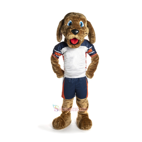 Friendly Lovely Dog Mascot Costume