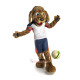 Friendly Lovely Dog Mascot Costume