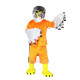 Gery Eagle Hawk Falcon Cartoon Mascot Costume