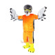 Gery Eagle Hawk Falcon Cartoon Mascot Costume