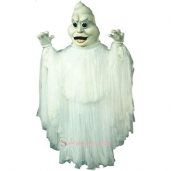 Ghost Mascot Costume
