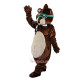 Glasses Mouse Raccoon Mascot Costume