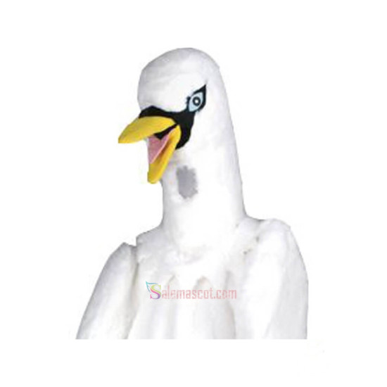 White Goose Mascot Costume