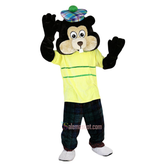Gopher Cartoon Mascot Costume