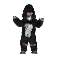 Long Plush Gorilla Mascot Costume