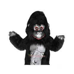 Long Plush Gorilla Mascot Costume