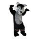 Gray Wolf Wolfish Cartoon Mascot Costume