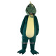 Green Dinosaur Dragon Crocodilian Cartoon Mascot Costume