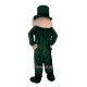 Green Dwarf elf Genius Mascot Costume