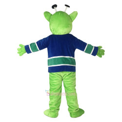 Green Elves Monsters Cartoon Mascot Costume