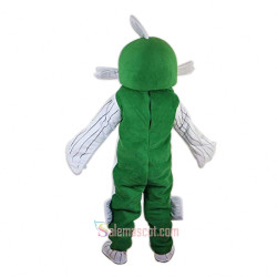 Green Fish Cartoon Mascot Costume