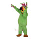 Green Parrot, Bird Cartoon Mascot Costume