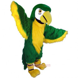 Green Parrot Lightweight Mascot Costume