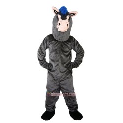 Grey Donkey Ass Mascot Costume