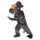 Grey Elephant Cartoon Mascot Costume