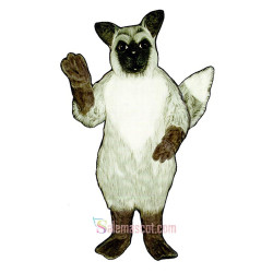 Grey Fox Mascot Costume