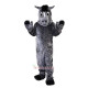 Grey Horse Cartoon Mascot Costume