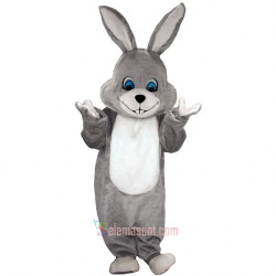 Grey Rabbit Lightweight Mascot Costume