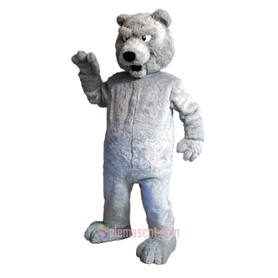 Friendly Grizzly Bear Mascot Costume