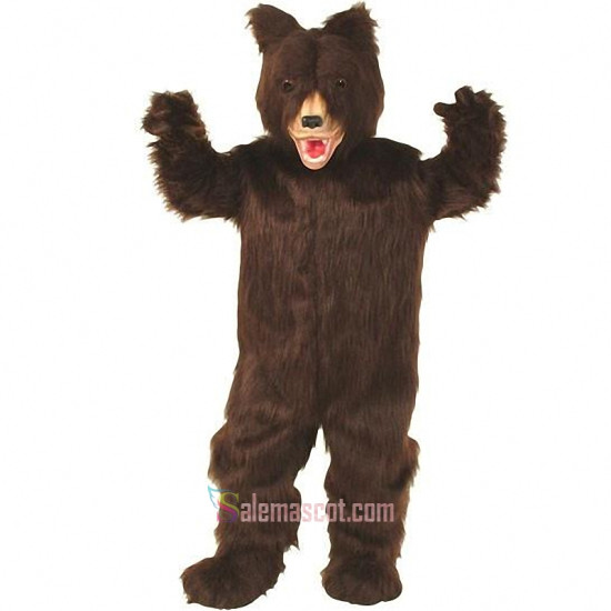 Grizzly Bear Mascot Costume