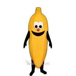 Happy Banana (Bodysuit not included) Mascot Costume