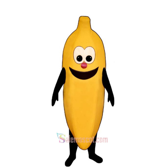 Happy Banana (Bodysuit not included) Mascot Costume