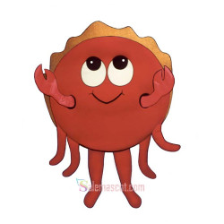 Happy Crab Mascot Costume