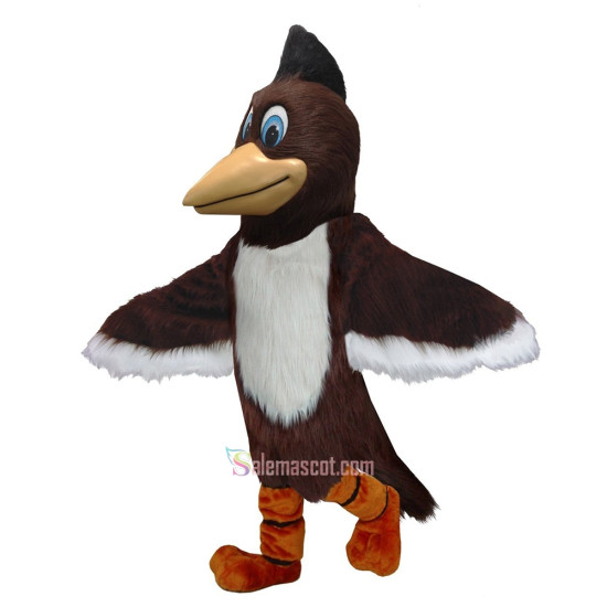 Happy Roadrunner Mascot Costume