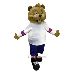 Hockey Beaver Mascot Costume