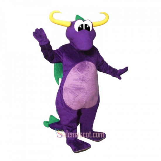 Horned Dragon Mascot Costume