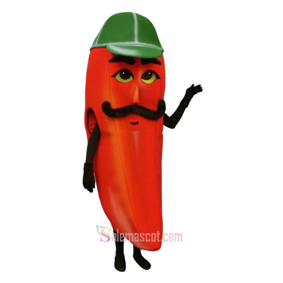 Hot Pepper (Bodysuit not included) Mascot Costume