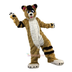 Husky Dog Fox Cartoon Mascot Costume