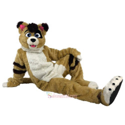 Husky Dog Fox Cartoon Mascot Costume